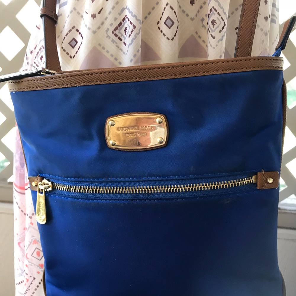 Michael Kors blue crossbody